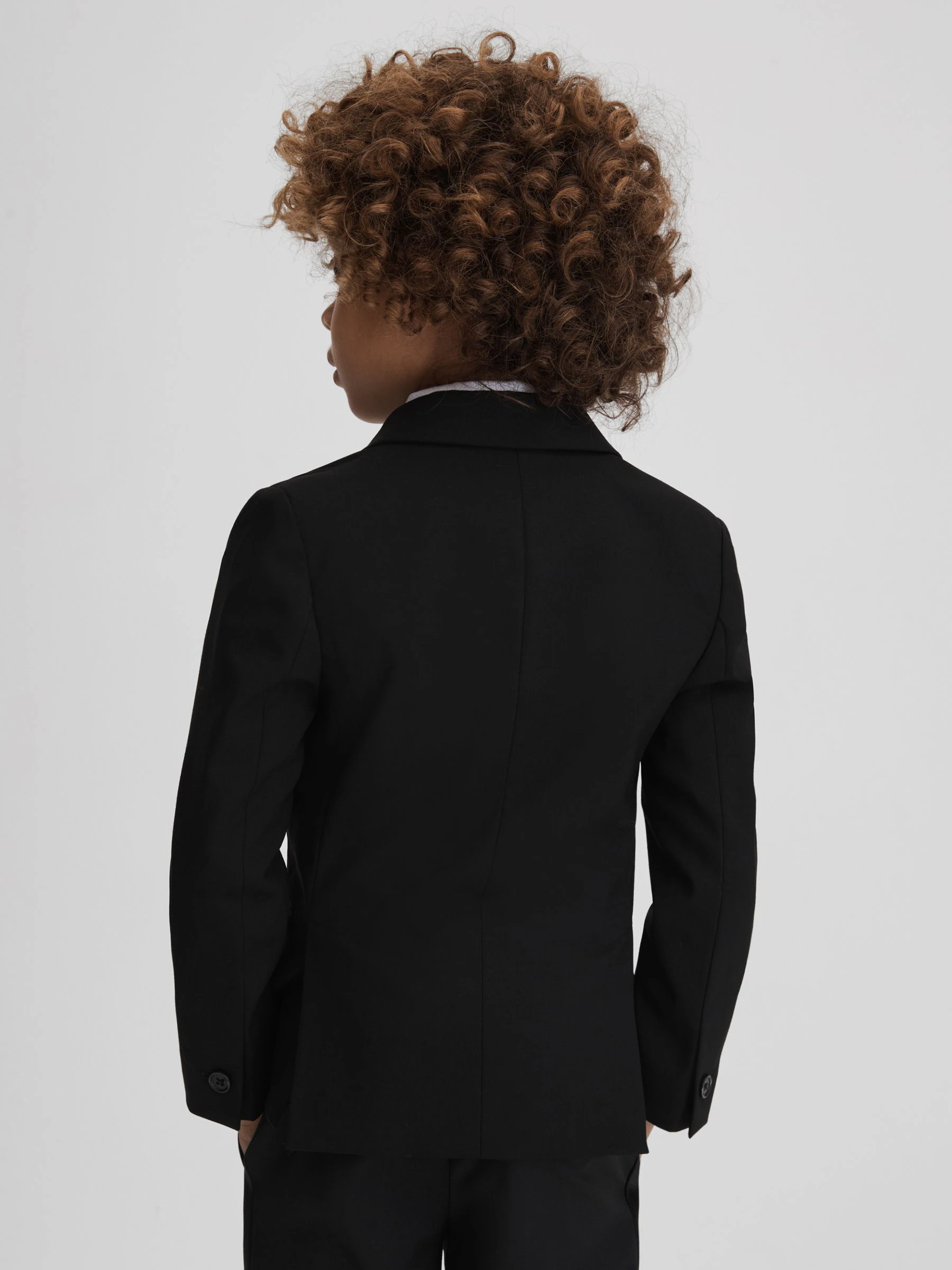 Reiss Knightsbridge B Single-Breasted Tuxedo Blazer Wool-Blend