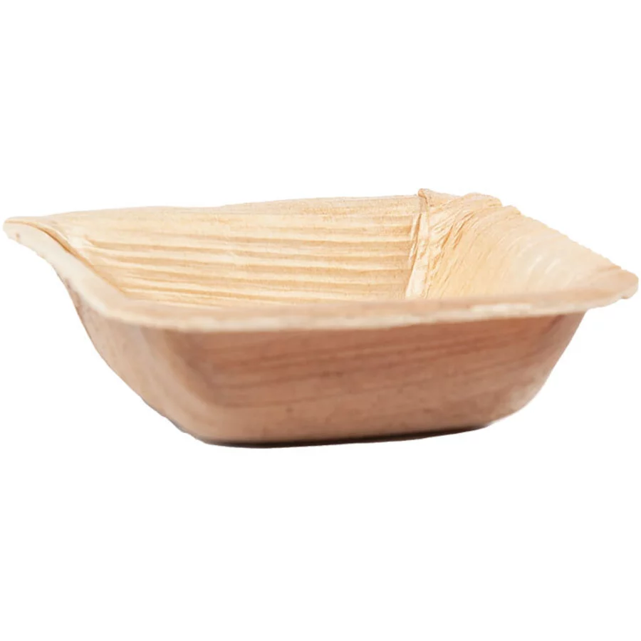 Luxentu Einwegschalen 6.5 x 6.5 cm 25er Set natur