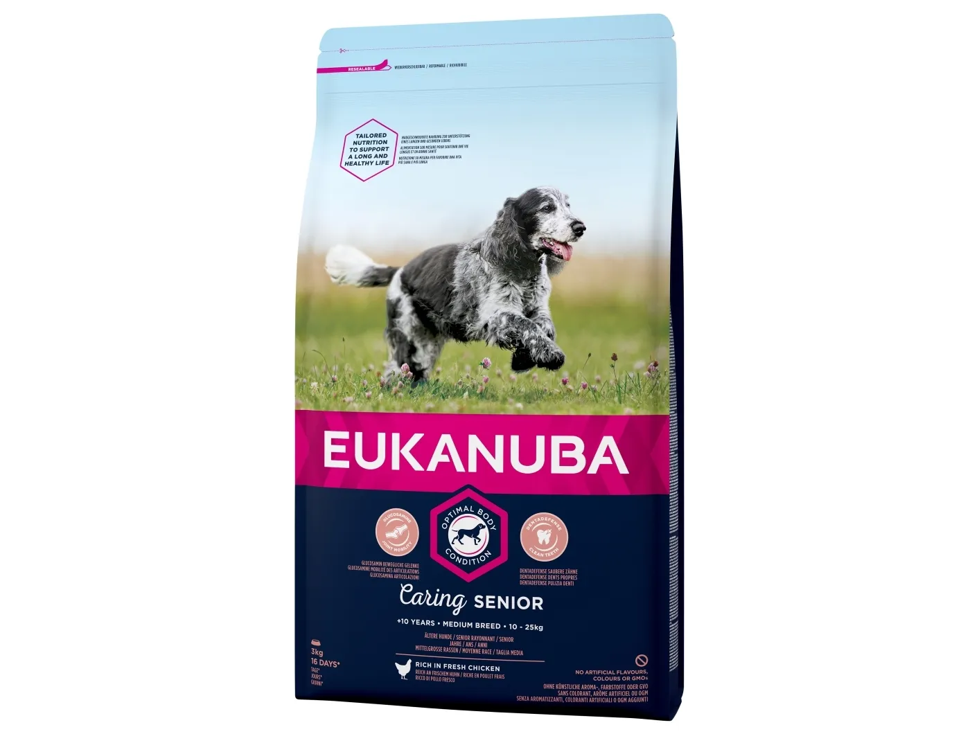 Eukanuba EUK Senior Medium Breed Chicken 3KG