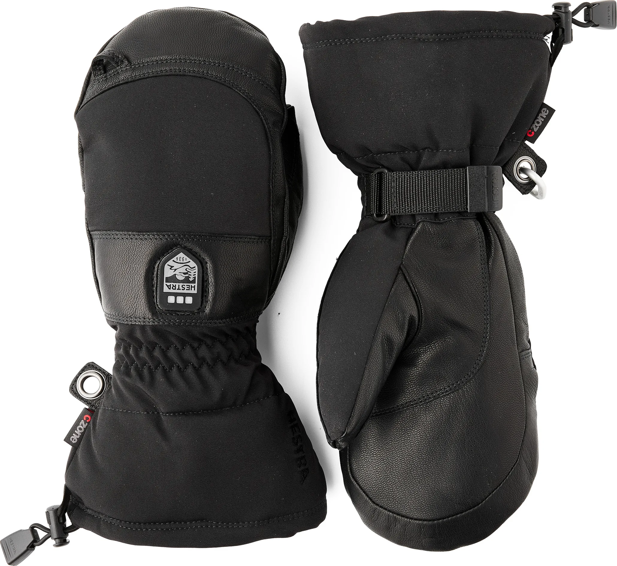 Hestra Heater Gauntlet - Mitt Black/Black