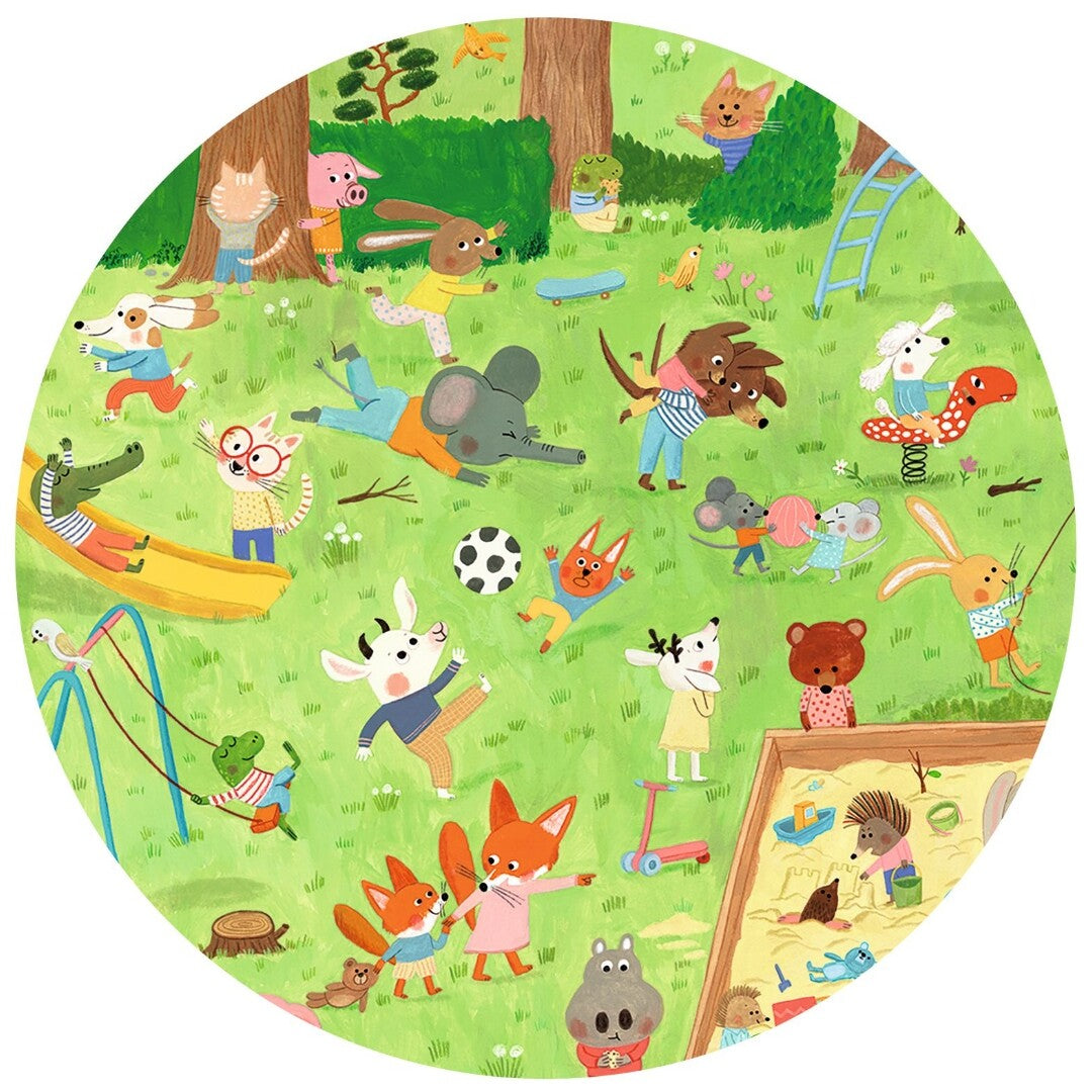 Djeco puzzel observation speeltuin - 35st