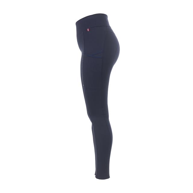 Paardrijlegging Cavallo CAVALLeah Grip RL Full Grip Donkerblauw