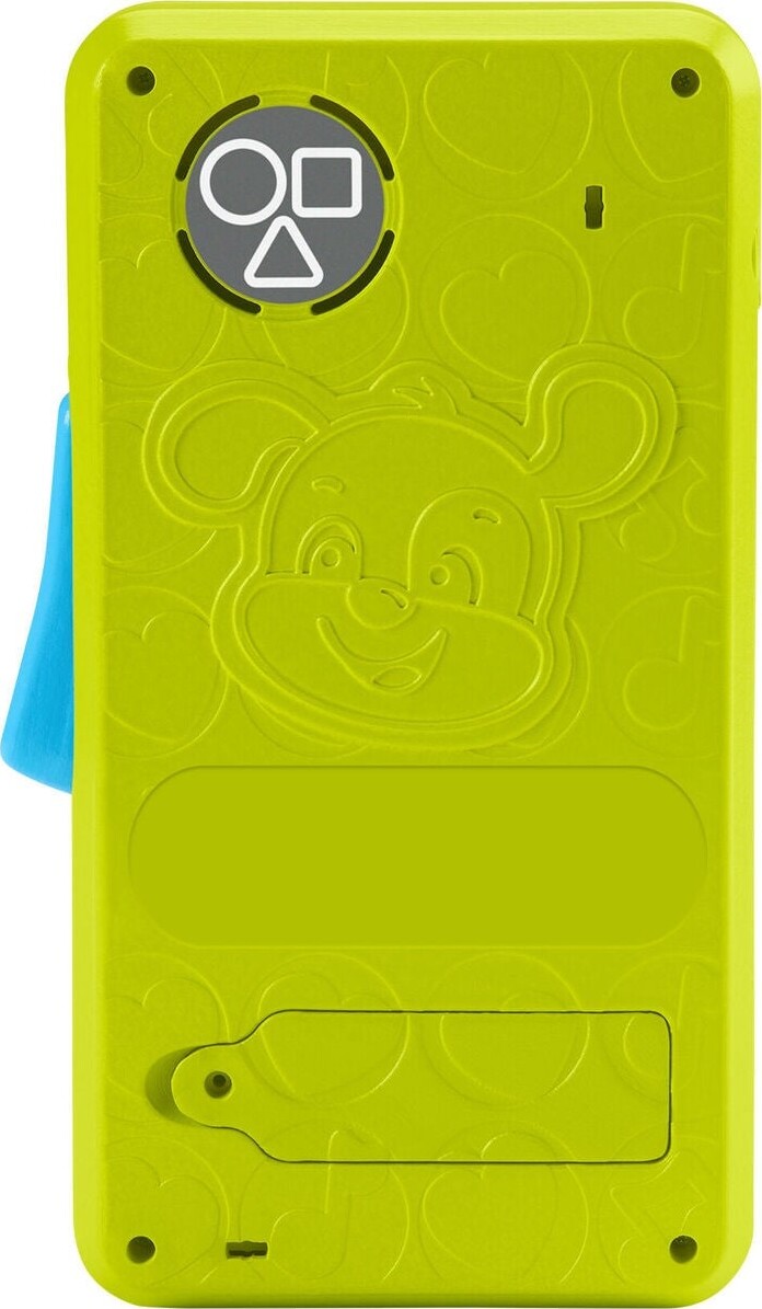 Fisher Price - Smart Phone Legetøj Med Lyd - 2-I-1 Skub Og Lær