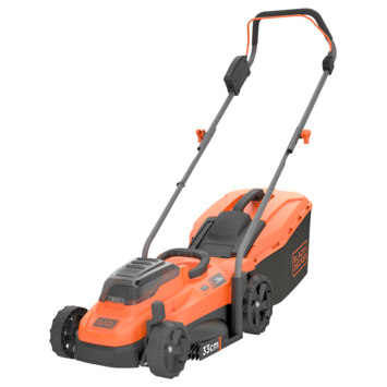 BLACK+DECKER 2x18V grasmaaier BCMW33184L2-QW 33 cm incl. twee 4,0 Ah accu's