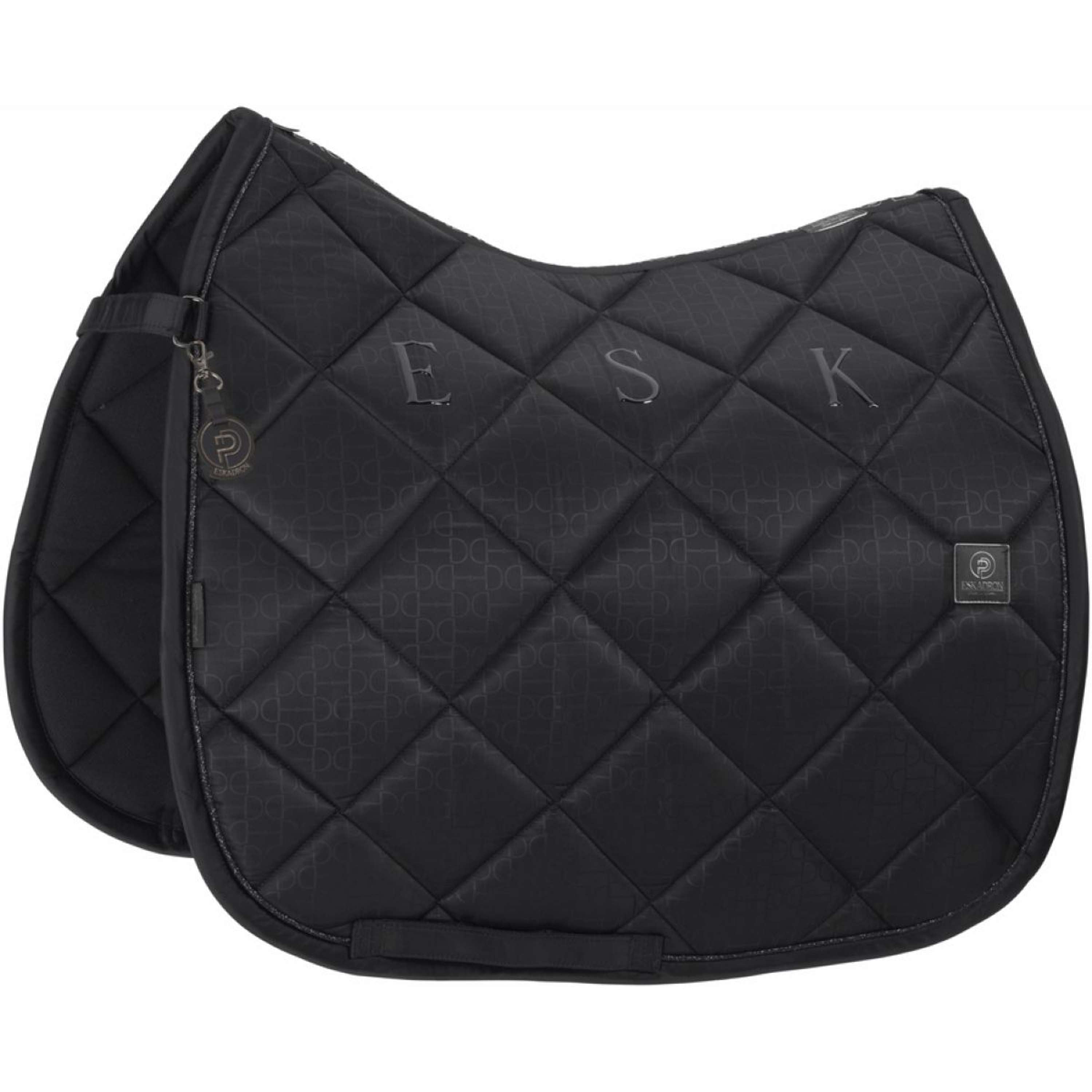 Eskadron Zadeldekje Glossy Bit Platinum '25 Dressuur Zwart