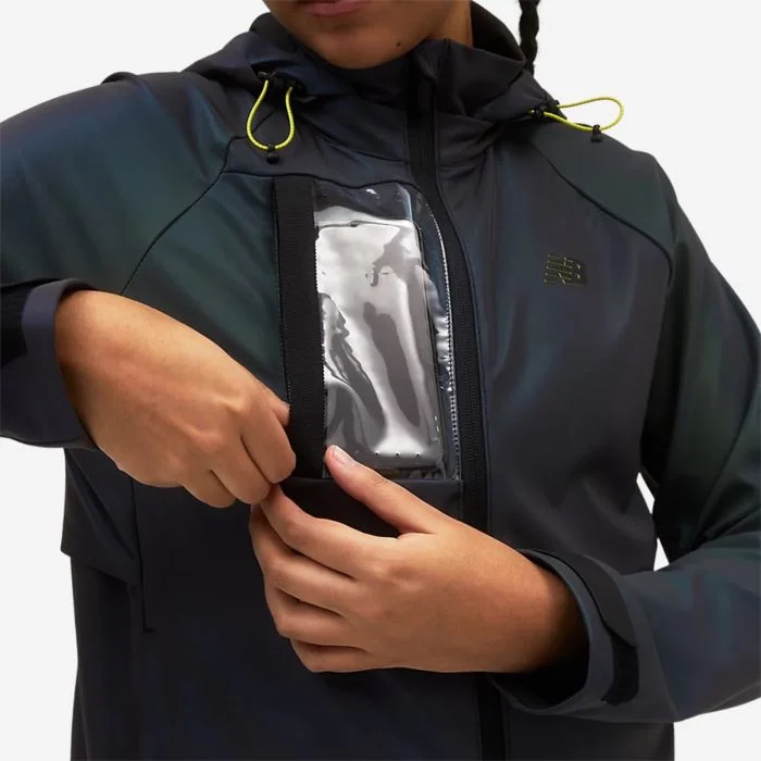 New Balance Dame Jakker PMV Shutter Speed Jacket Lilla