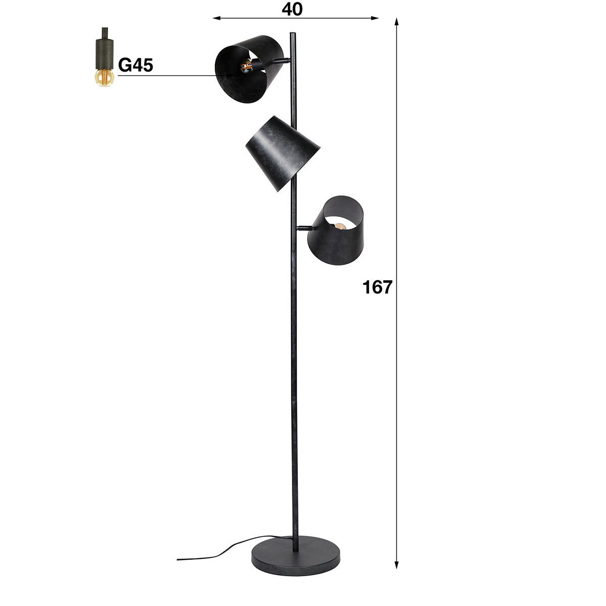 Vloerlamp Deventer