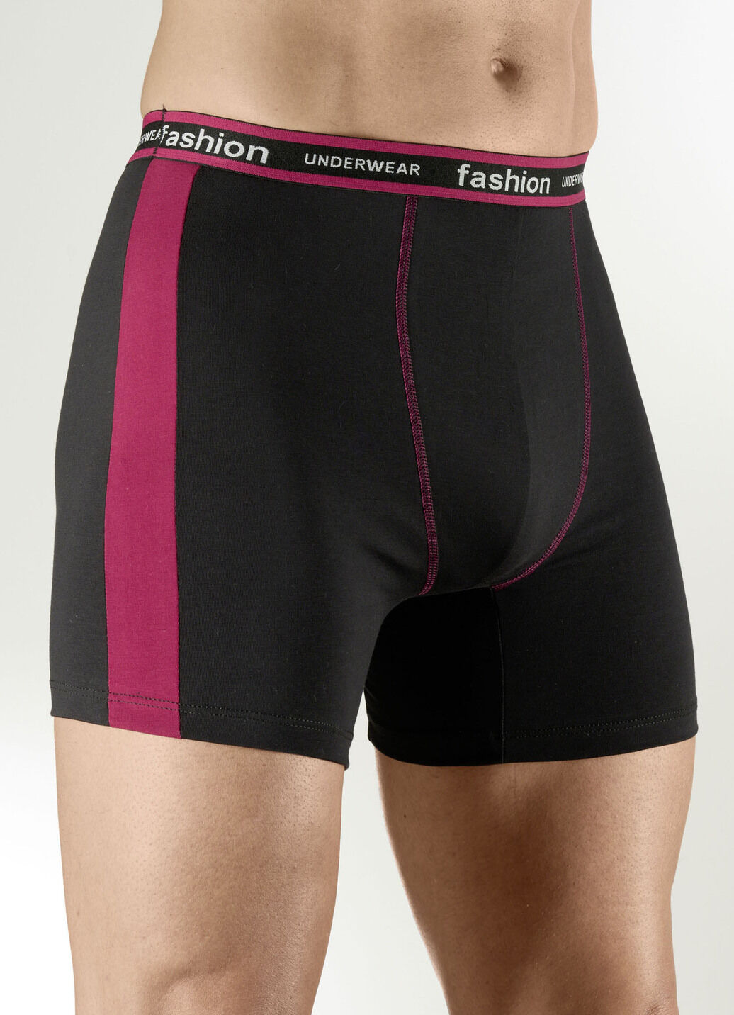 Dreierpack Pants mit seitlichen Einsätzen