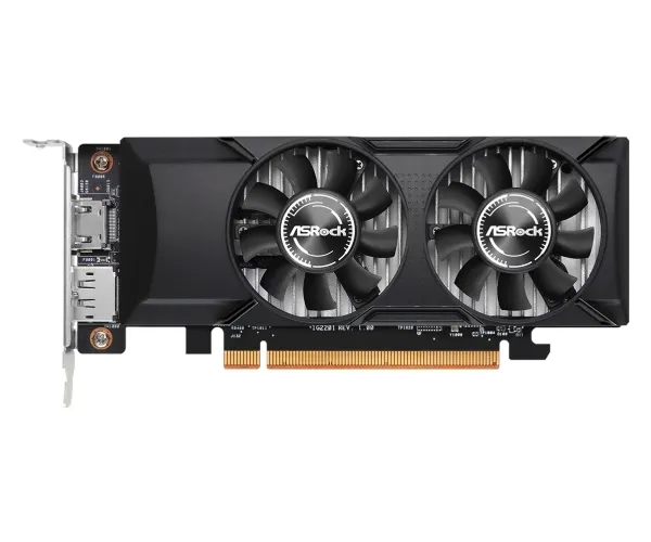 ASRock Intel Arc A380 - Grafikkort - Arc A380 - 6 GB GDDR6 - PCIe 4.0 x8 lavprofil - HDMI, DisplayPort