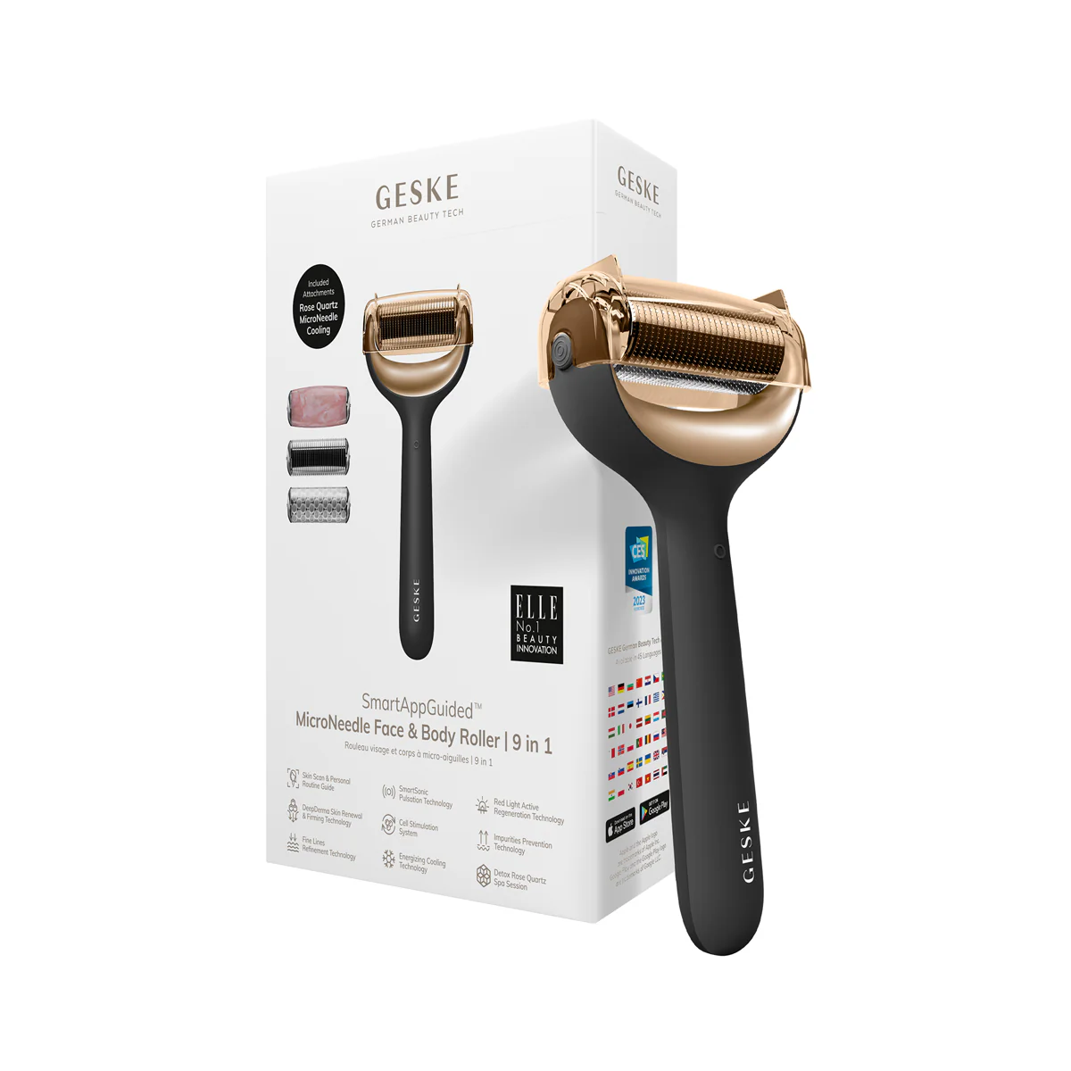 MicroNeedle pour visage et corps 9 en 1