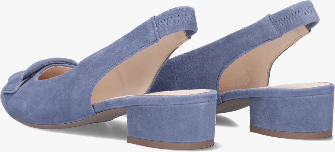 blauwe gabor slingbacks 521