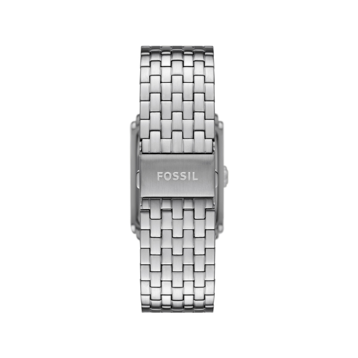Montre FOSSIL carraway homme bracelet acier inoxydable argent