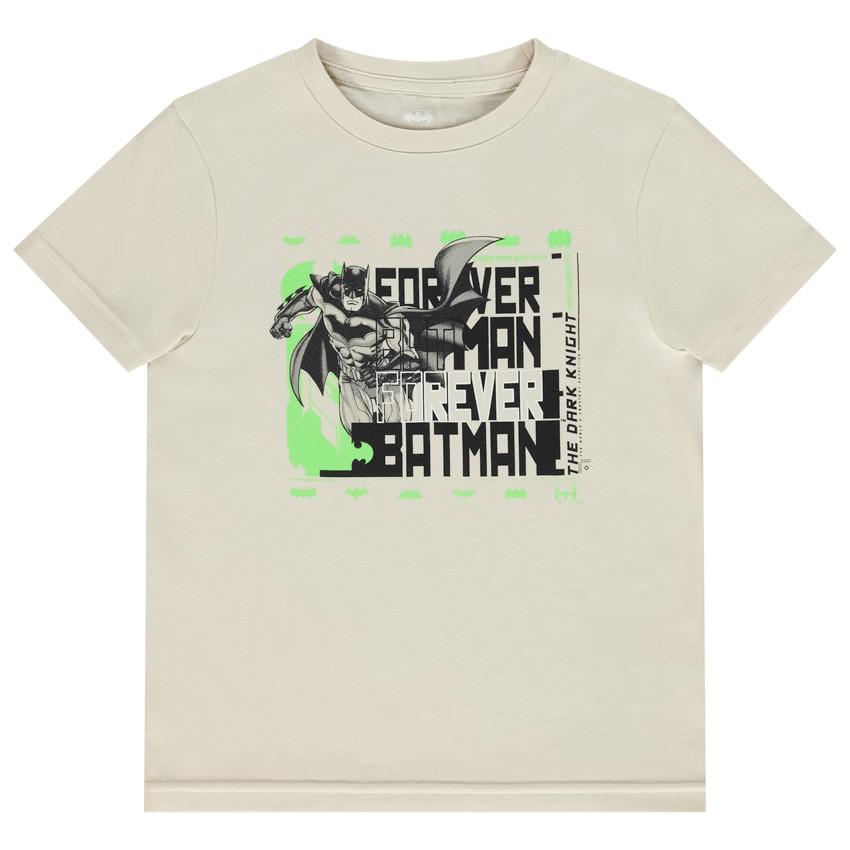 T-shirt manches courtes print Batman Warner pour garçon