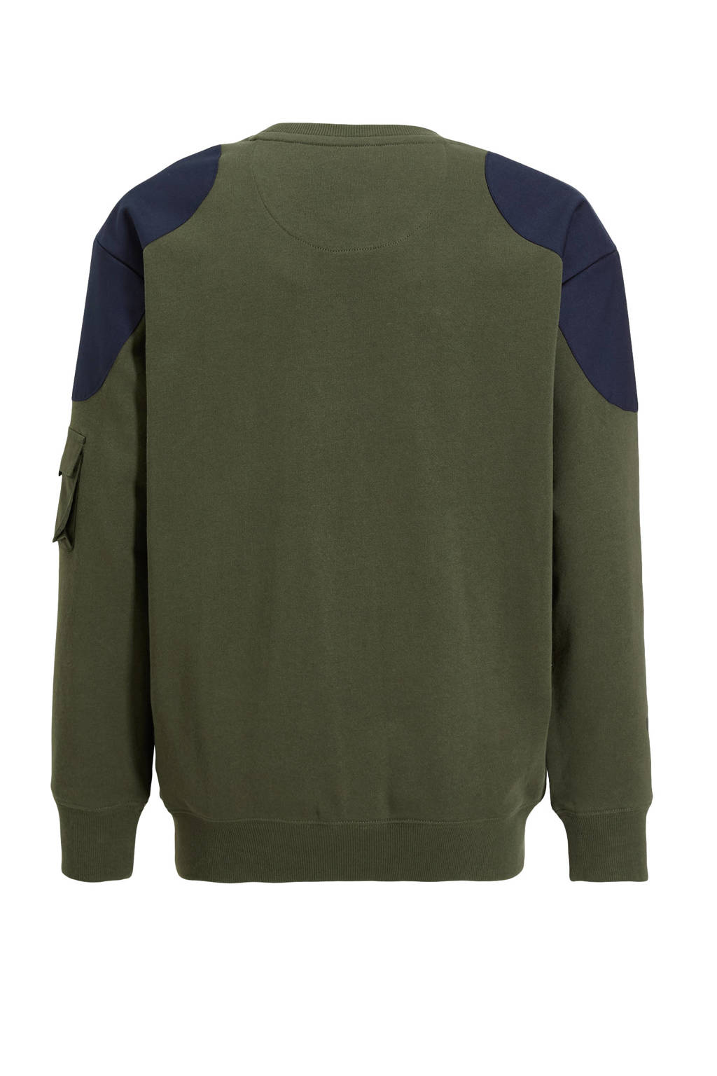 Me & My Monkey sweater Riggy met printopdruk groen