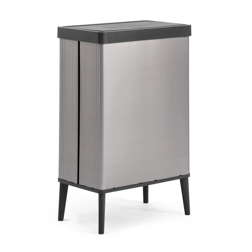 Curver Verto High 54L prullenbak - Grijs - 44x27x69cm