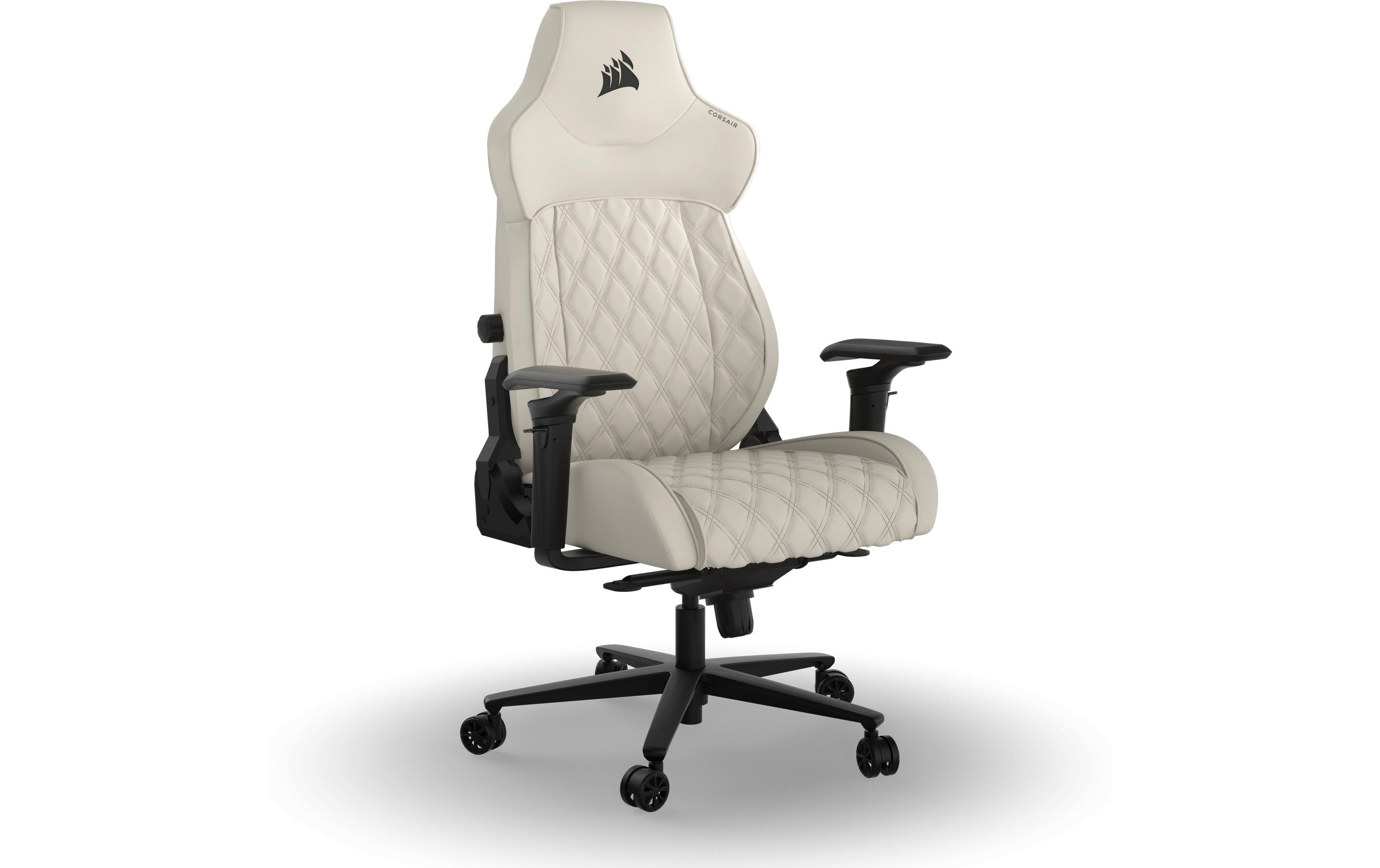 Gaming-Stuhl TC500 Luxe Frost<br>Ergonomischer Racing-Gaming-Stuhl mit einer Belastbarkeit von bis zu 120 kg