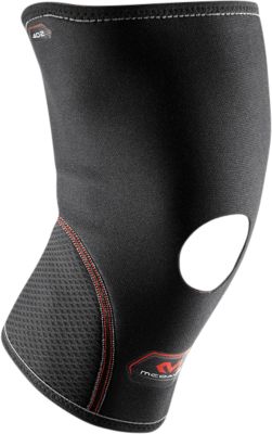 McdavidKniestützbandage mit offener Patella - schwarz