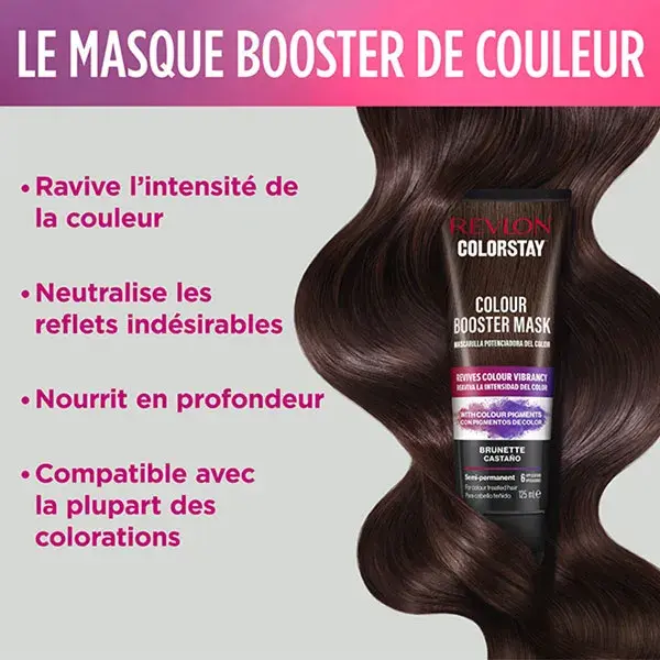 Máscara revlon ColorStay para realçar a cor - Castanho 125ml