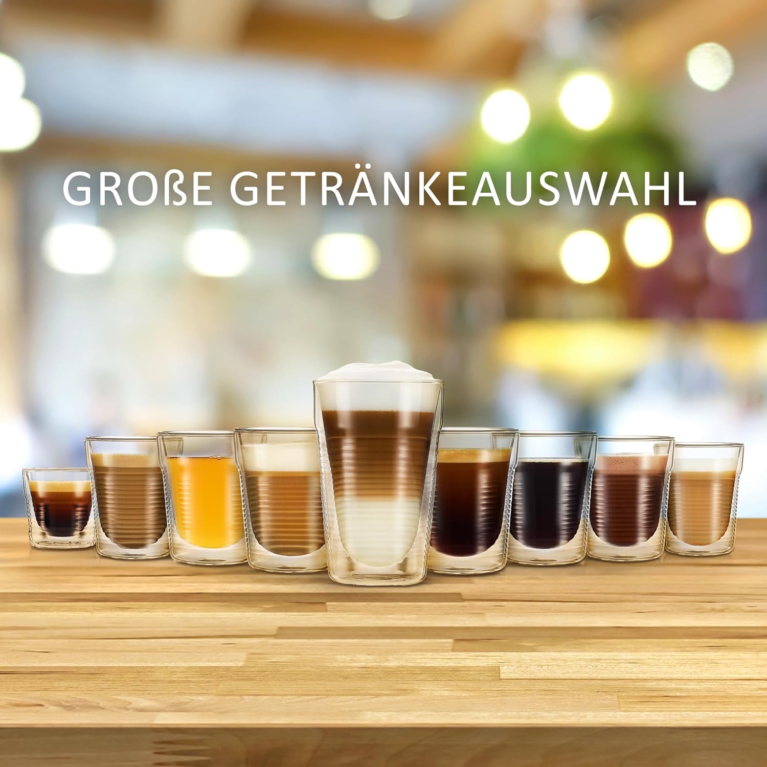 K-FEE TWINS II Kapselmaschine | kompatibel ALDI EXPRESSI* Kapseln | Kaffeemaschinen für Kaffee, Tee & Kakao | 2,3L Wassertank | Beige-Bronze