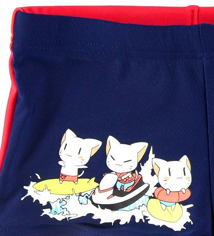 Arena Bademode - Friends - Navy/Cherry Red