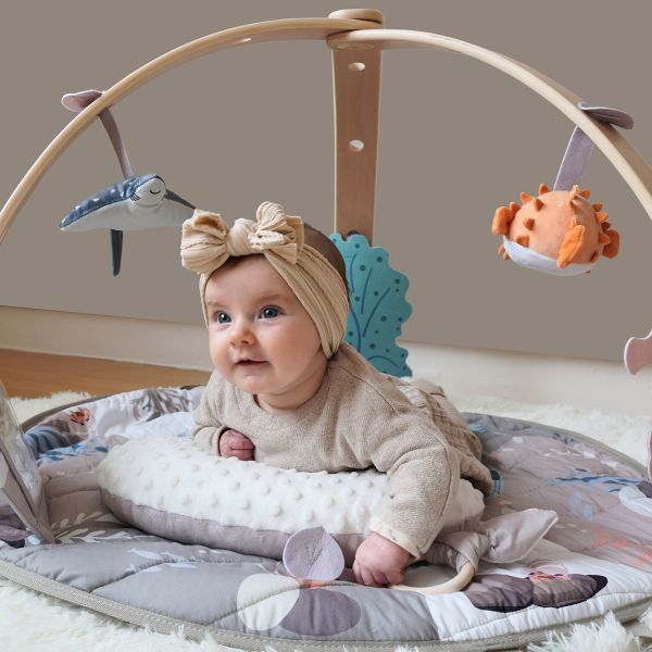 Bo Jungle Wooden Play Gym - Ocean Bliss