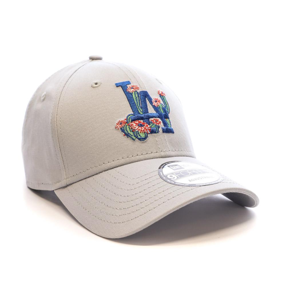 New Era Casquette Grise Femme New Era Flower Icon 9forty Losdod Angeles Dodgers