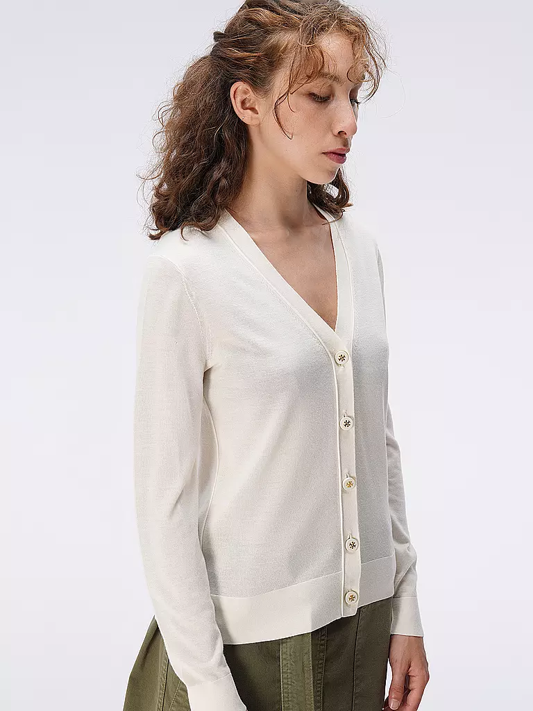 TORY BURCH Cardigan SIMONE creme