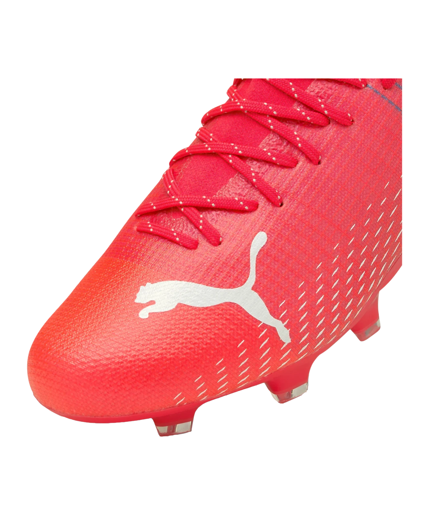 PUMA ULTRA 2.3 Faster Football FG/AG Rot Weiss F01