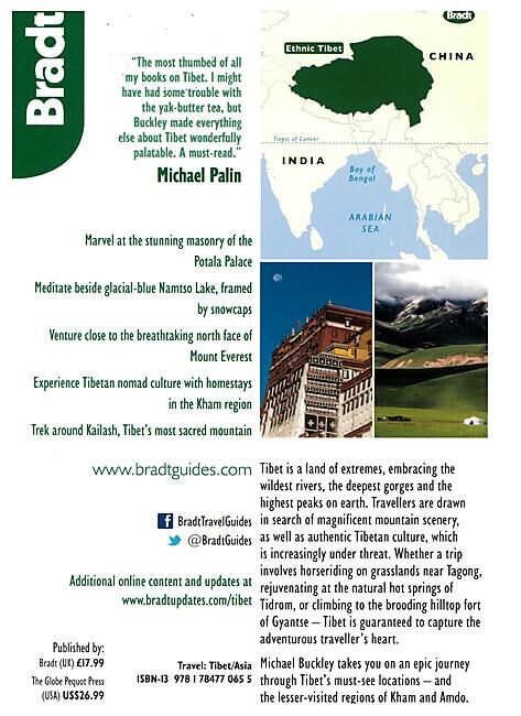 BRADT - BRADT TIBET EN ANGLAIS