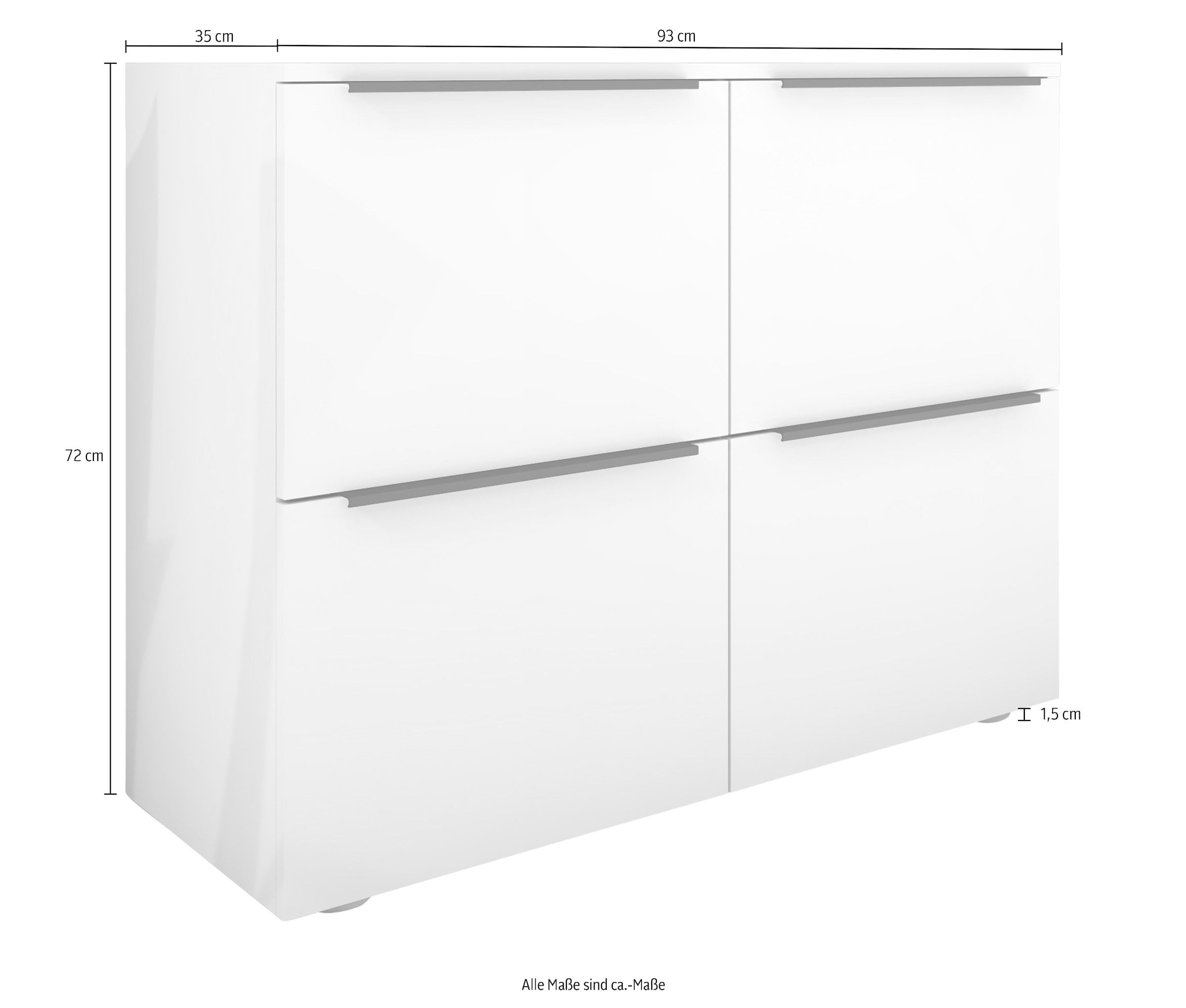 borchardt Möbel Aktenschrank »Tom« Breite 93 cm,  Mehrzweckschrank