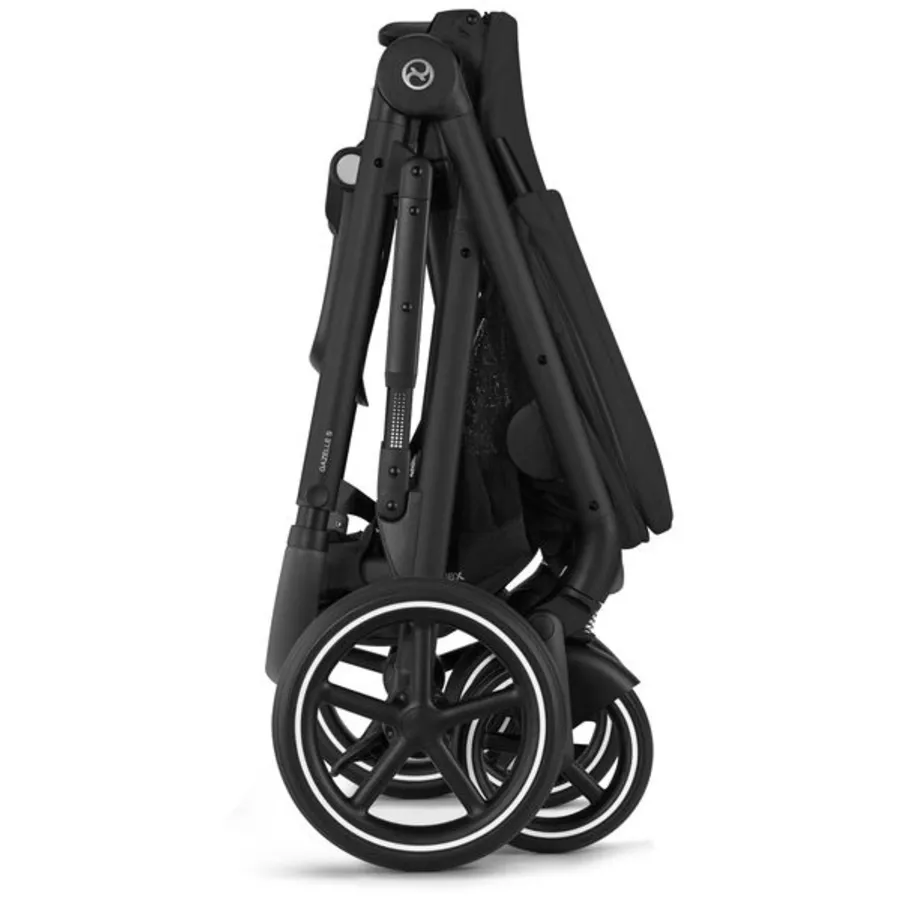 cybex GOLD Kombikinderwagen Gazelle S Black Moon Black