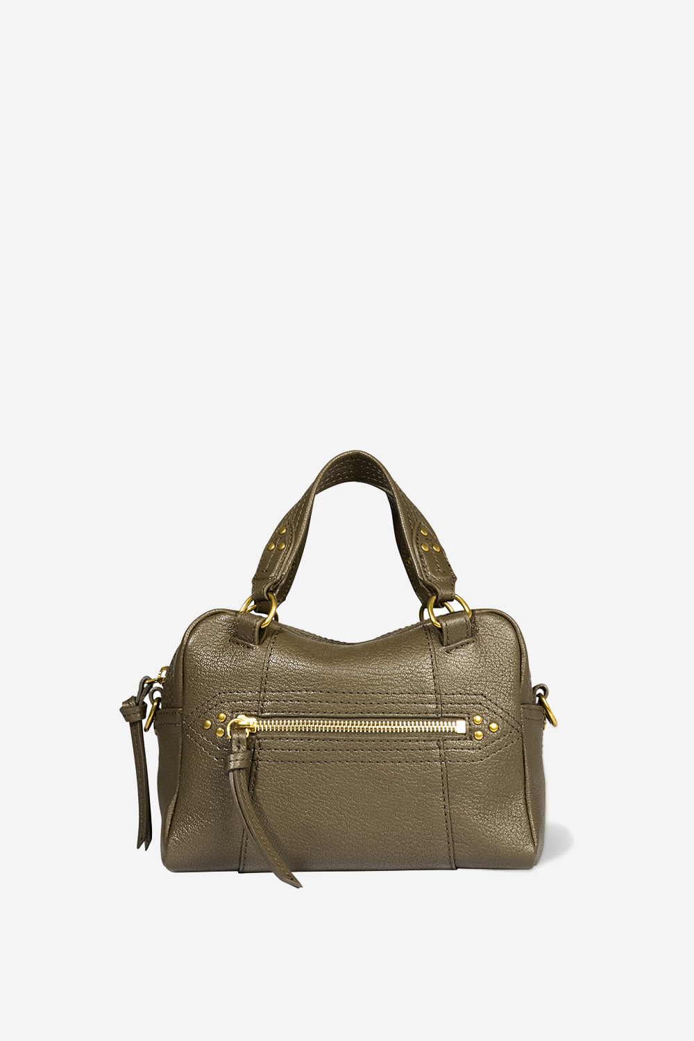 Lucky bowling mini leather crossbody