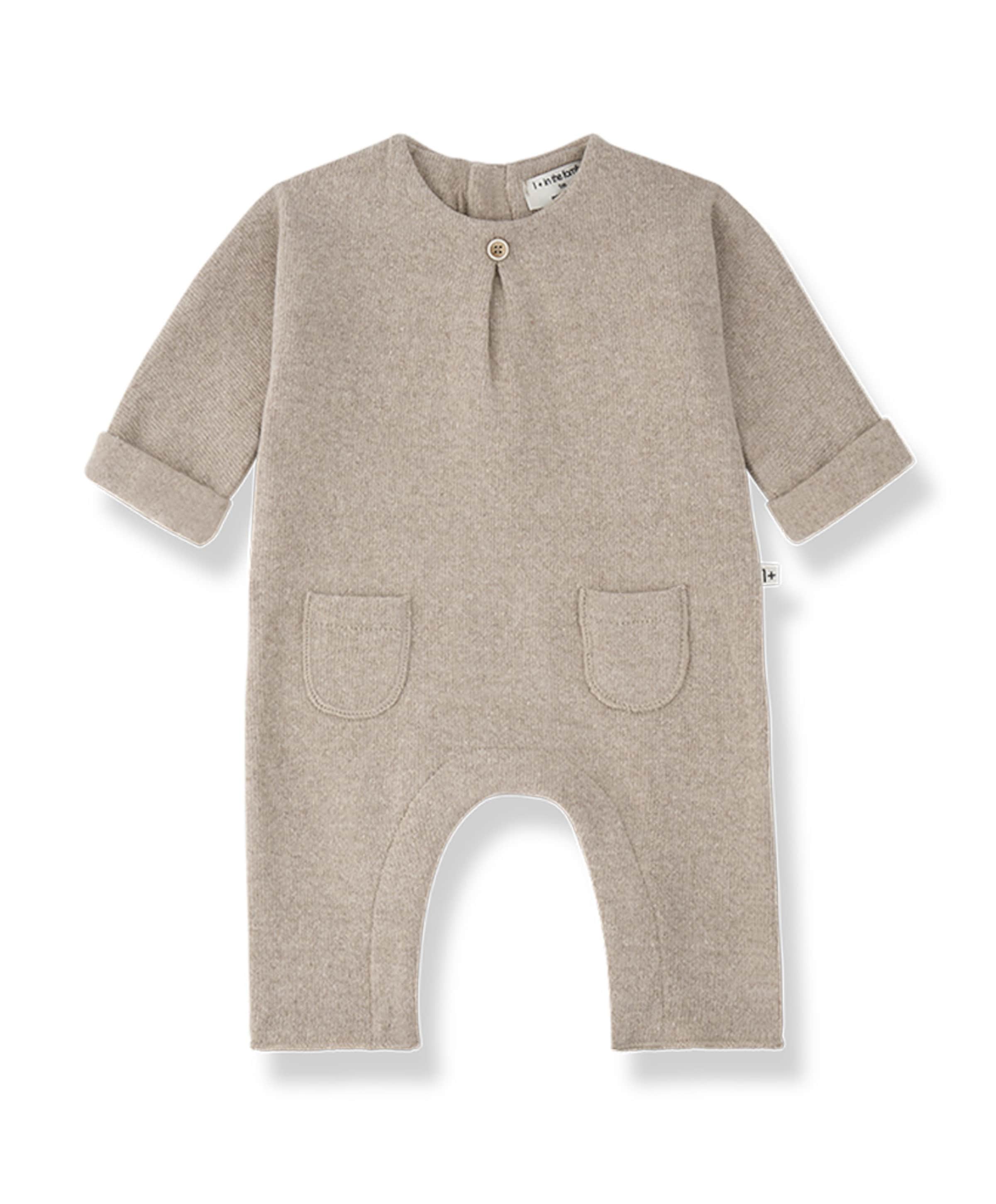 One More in the family Uniseks babypakje  beige