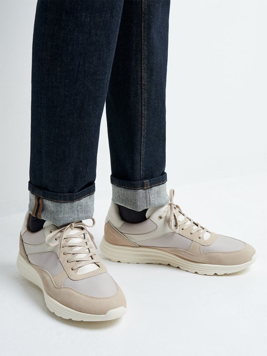 Baskets bi-matières