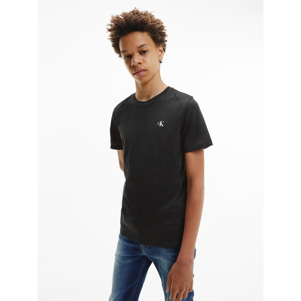 Køb Calvin Klein White / Black 2-Pack Monogram T-Shirt