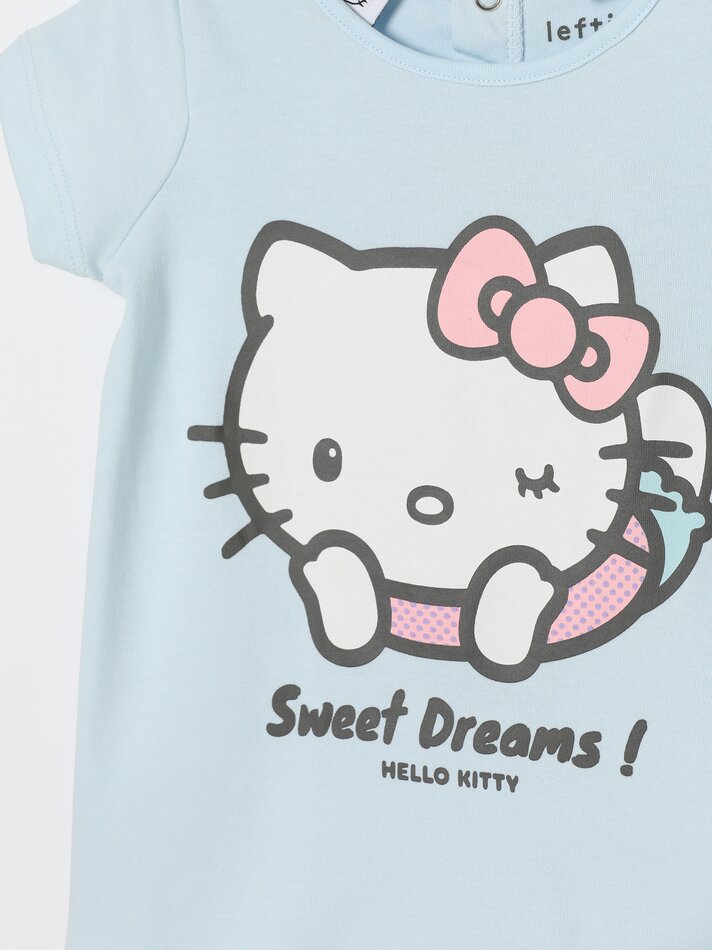 Conjunto com 2 pijamas estampados da Hello Kitty ©Sanrio - Cinza Mesclado