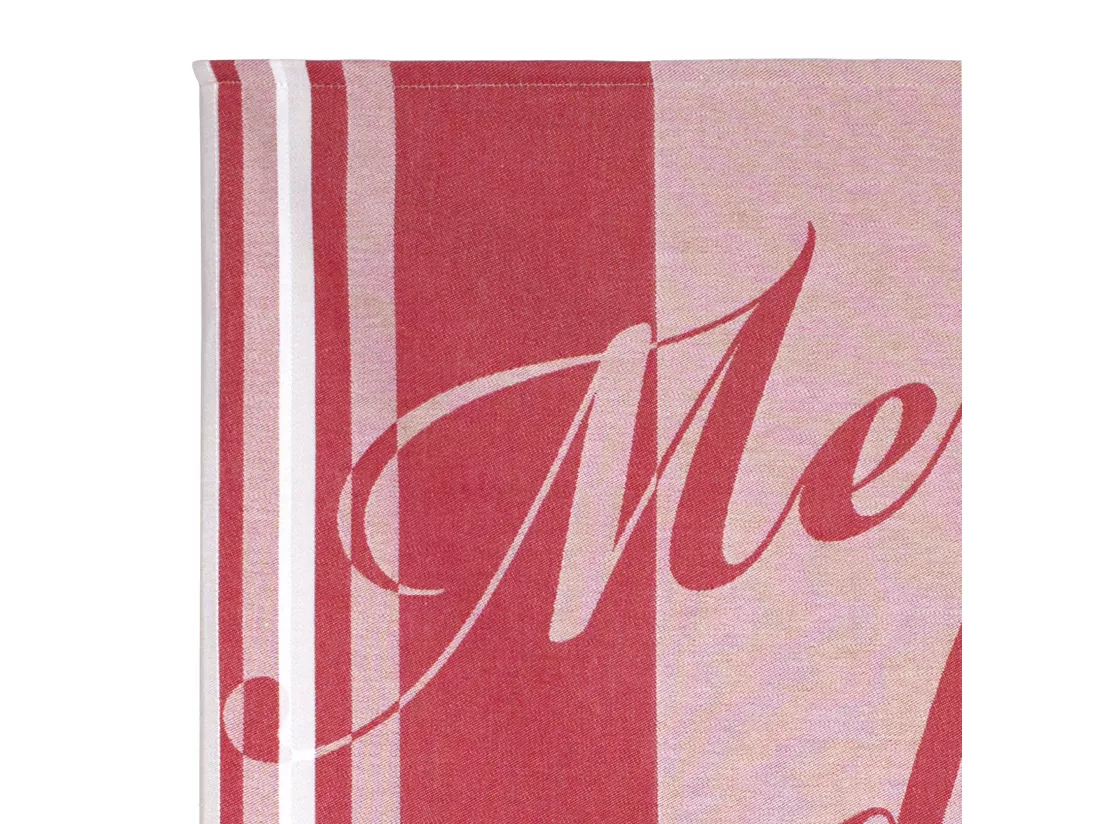 Torchon de cuisine jacquard 60x77cm Marianne Rouge