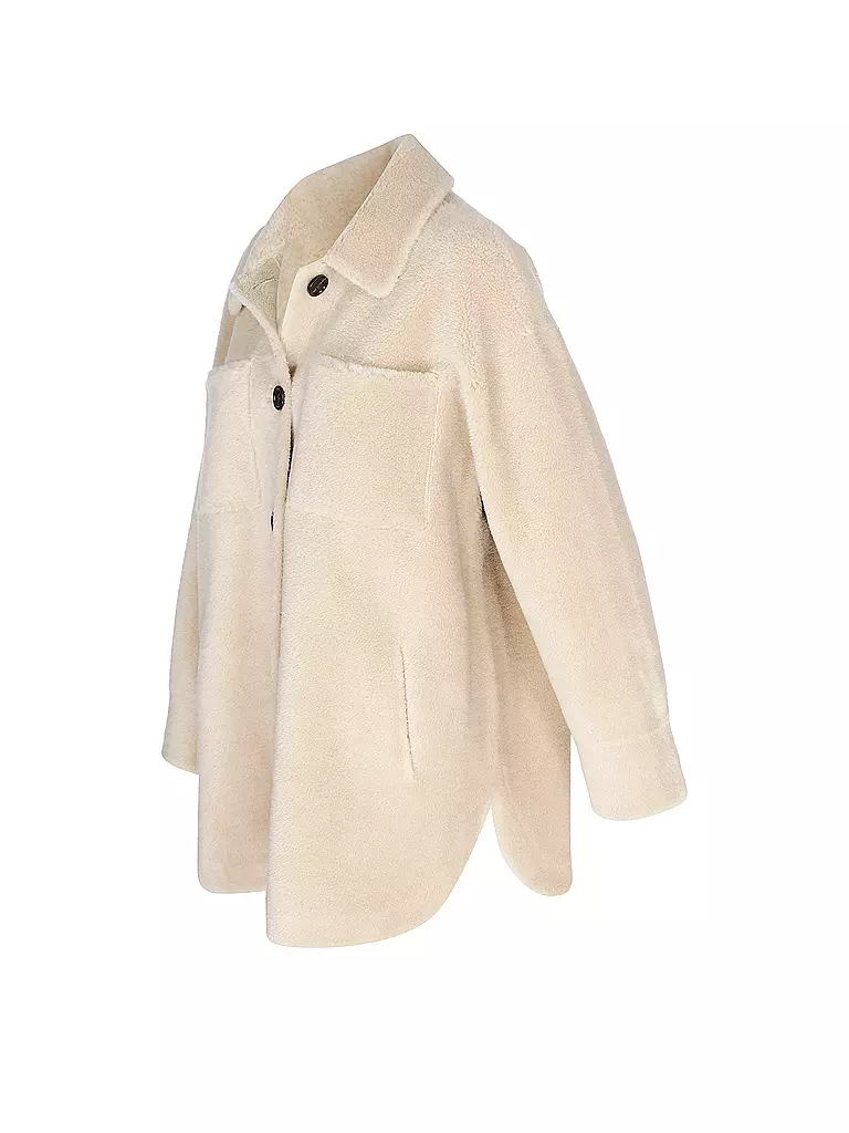 OAKWOOD Wendejacke in Felloptik LILLY  beige