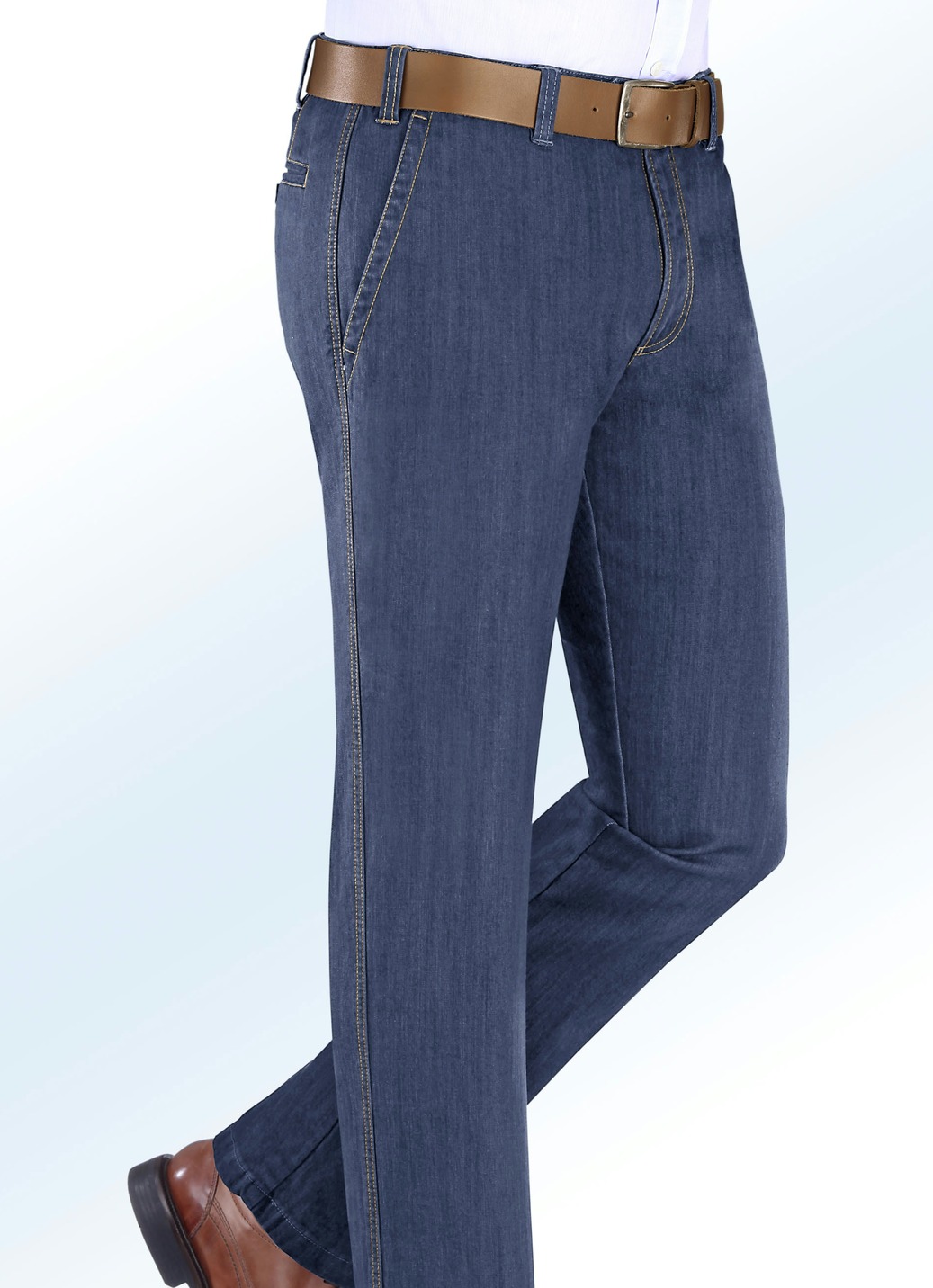 Thermojeans mit Dehnbund in 5 Farben