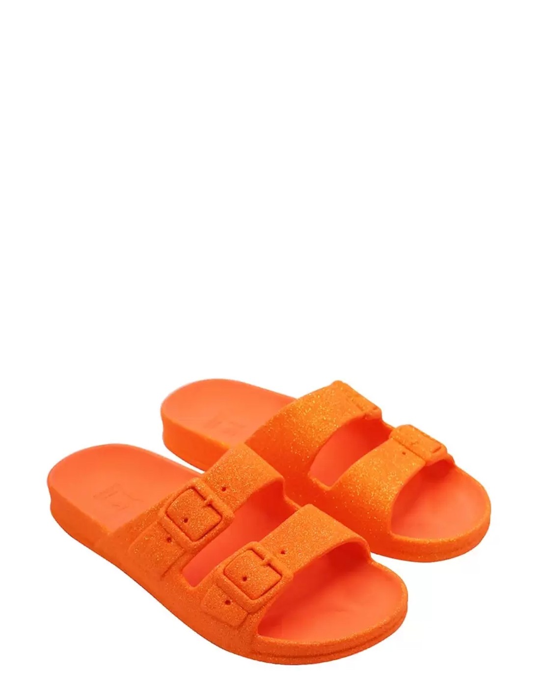 cacatoes Sandales Femme Neon Orange Fluo
