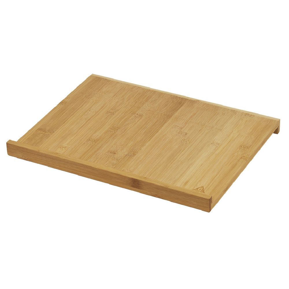 Planche à découper en bambou avec rebord 35x45xép5cm