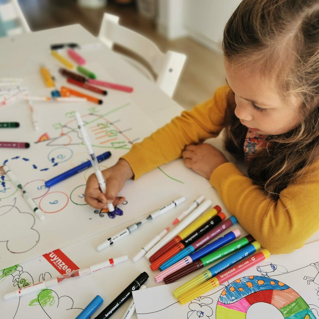 Bruynzeel kids dubbele viltstiften - 20st