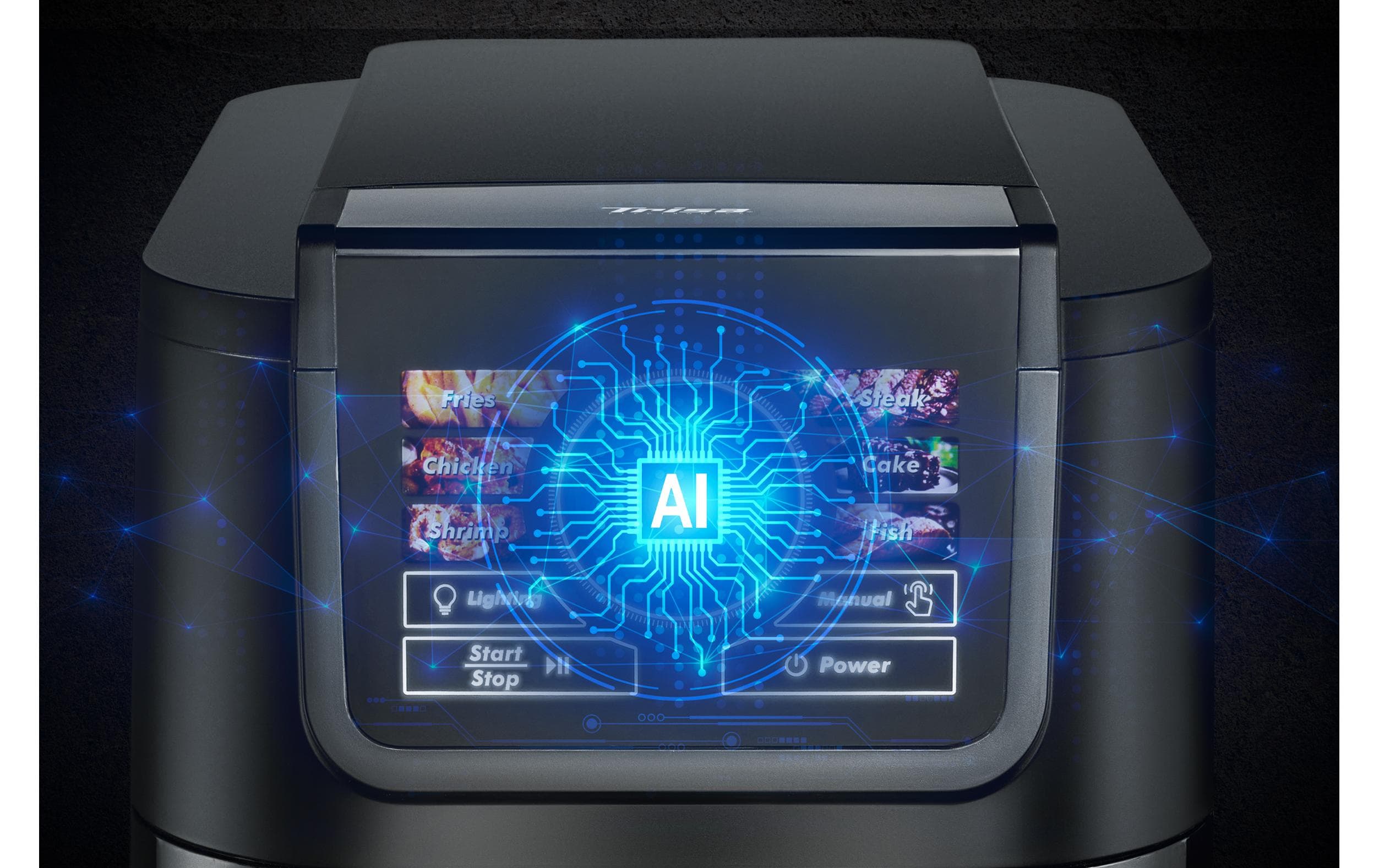 Heissluft-Fritteuse AI Fry Pro 5 l<br>Intelligente Heissluftfritteuse mit KI-Technologie