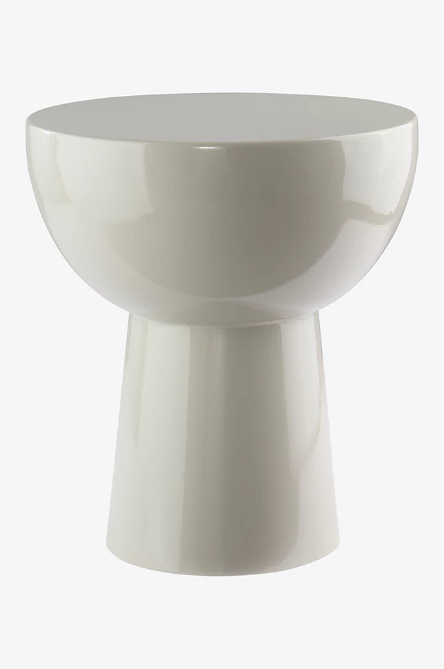BALIS GLOSSY rundt sidebord