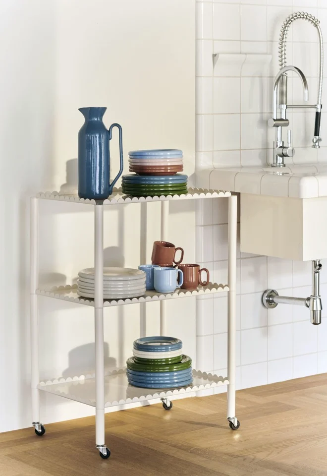 HAY - Barro Plate Ø24, set of 2 - Off-white