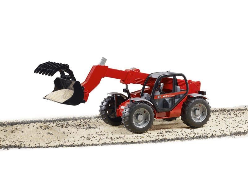 Bruder Spielwaren Baustellenfahrzeug Manitou Teleskoplader Funktionaler Teleskoplader von Bruder