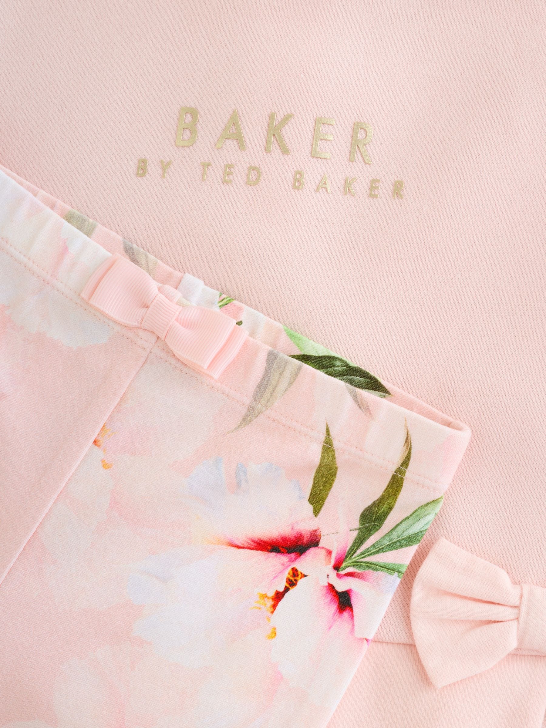 Baker by Ted Baker 2 Piece Broderie Sweatshirts & Leggings Set
