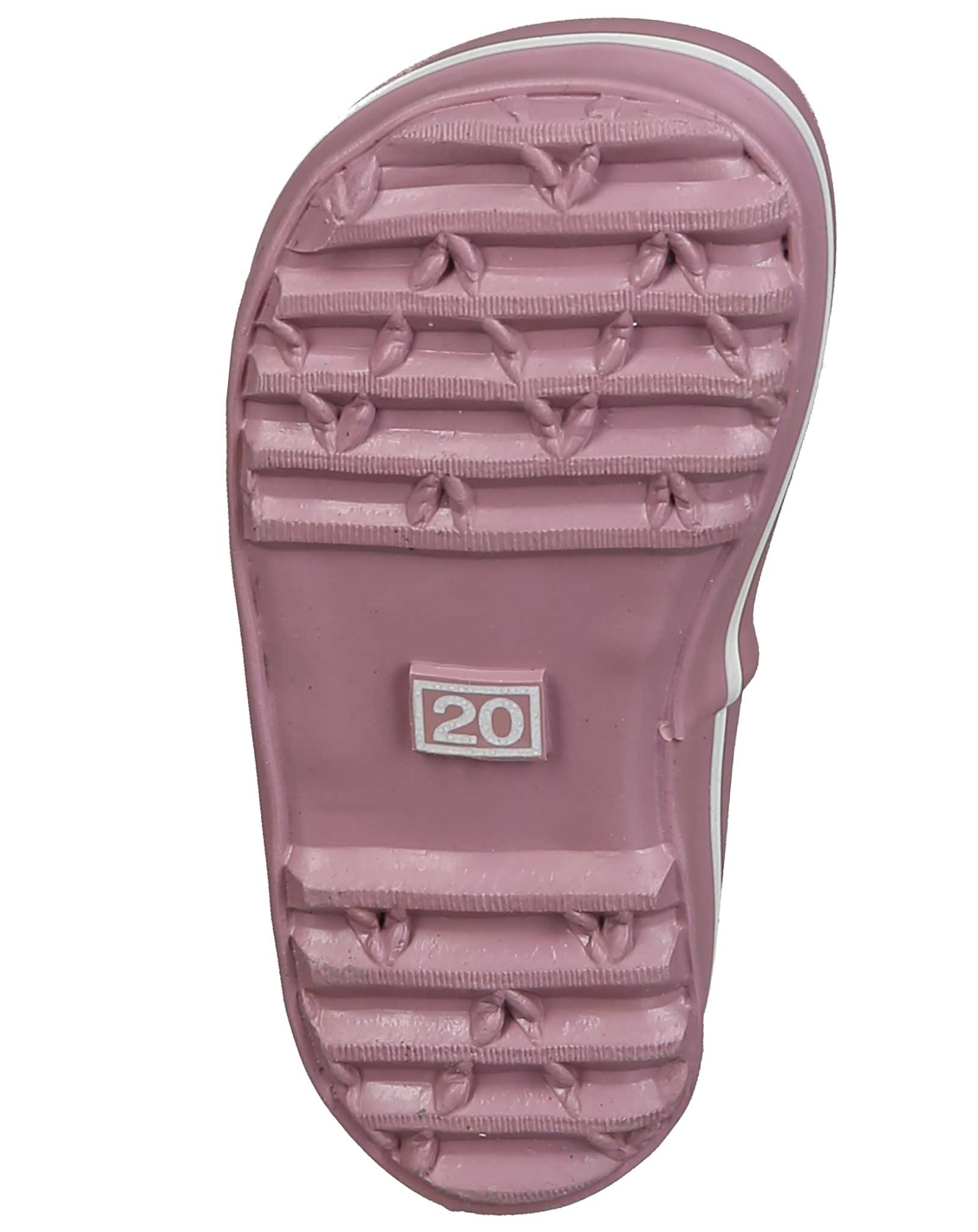 Gummistiefeletten CHARLY LOW in dark rose