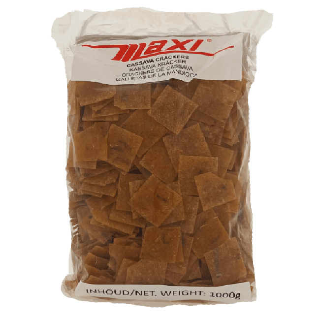 Maxi Cassave Crackers (ongebakken) 1000g