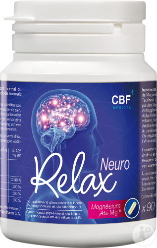 CBF Medical Neuro Relax Magnésium ATA 90 Gélules